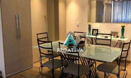 Apartamento com 2 dormitórios à venda, 76 m²  Vila Bastos - Santo André/SP