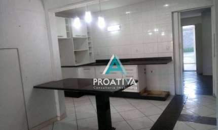 Casa com 2 dormitórios para alugar, 60 m²  - Jardim - Santo André/SP