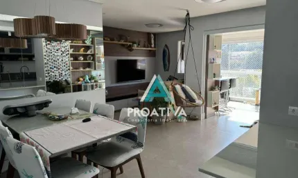 Apartamento com 2 dormitórios à venda, 79 m² - santa paula - são caetano do sul/sp