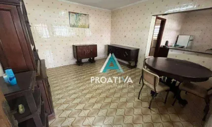 Sobrado com 3 dormitórios à venda, 248 m²  - Parque Oratório - Santo André/SP