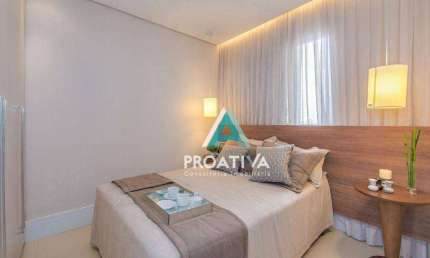 Apartamento com 2 dormitórios à venda, 50 m² por R$ 372.000,00 - Vila Curuçá - Santo André/SP