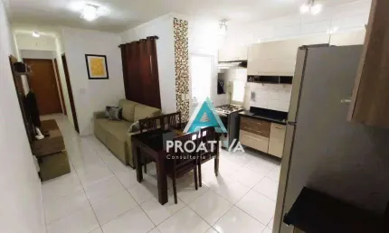 Apartamento com 2 dormitórios à venda, 56 m² - vila camilópolis - santo andré/sp