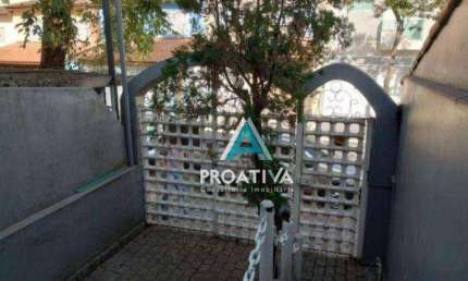 Sobrado com 3 dormitórios para alugar, 88 m² - Campestre - Santo André/SP
