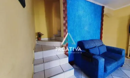 Sobrado com 4 dormitórios à venda, 220 m² - Jardim Santo Alberto - Santo André/SP