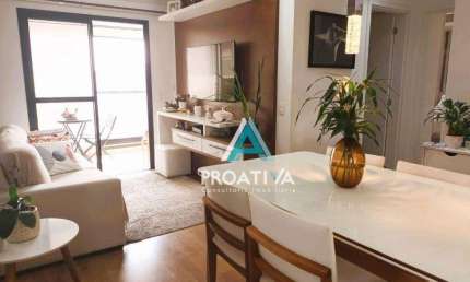 Apartamento com 2 dormitórios à venda, 60 m² - Parque das Nações - Santo André/SP