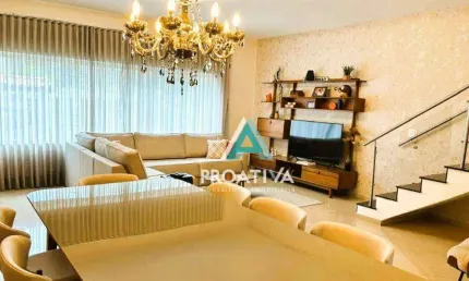 Sobrado com 3 dormitórios à venda, 286 m² - vila alpina - santo andré/sp