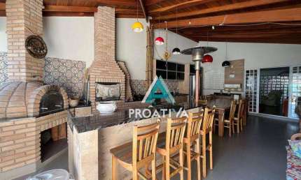 Sobrado com 3 dormitórios à venda, 281 m²  - Santa Maria - Santo André/SP
