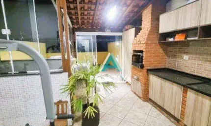 Cobertura com 2 dormitórios à venda, 100 m² por R$ 560.000,00 - Vila Leopoldina - Santo André/SP