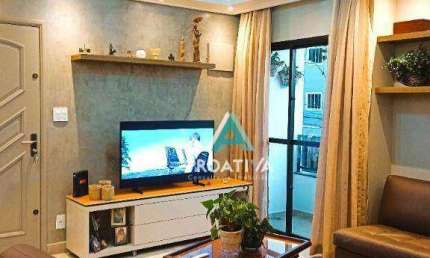Apartamento à venda, 89 m² por R$ 680.000,00 - Vila Curuçá - Santo André/SP