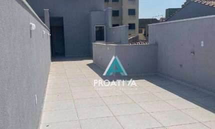 Cobertura com 2 dormitórios à venda, 120 m²  - Vila Humaitá - Santo André/SP