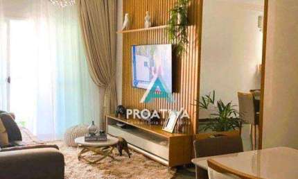 Apartamento com 3 dormitórios à venda, 115 m²  - Vila Pires - Santo André/SP