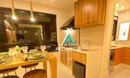 Apartamento com 3 dormitórios à venda, 93 m² - Campestre - Santo André/SP