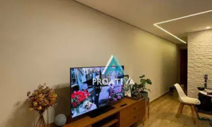 Cobertura com 2 dormitórios à venda, 120 m² - Campestre - Santo André/SP