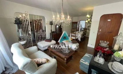 Apartamento com 3 dormitórios à venda, 146 m² - centro - santo andré/sp
