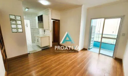 Apartamento com 2 dormitórios à venda, 56 m² - Vila Camilópolis - Santo André/SP