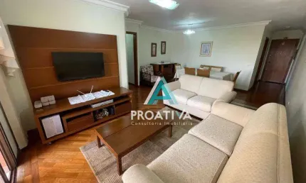 Apartamento com 3 dormitórios à venda, 118 m² - Santa Maria - Santo André/SP