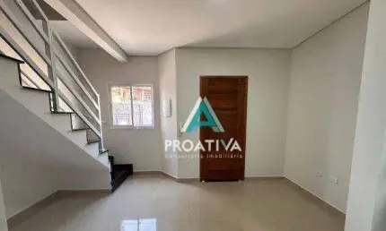 Sobrado com 2 dormitórios à venda, 50 m² - Parque Novo Oratório - Santo André/SP