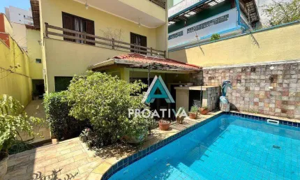 Sobrado com 4 dormitórios à venda, 499 m² por R$ 2.600.000,02 - Santa Paula - São Caetano do Sul/SP