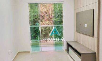 Apartamento com 2 dormitórios à venda, 62 m²- Jardim Santo Alberto - Santo André/SP