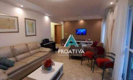 Apartamento com 4 dormitórios à venda, 163 m²- Vila Bastos - Santo André/SP