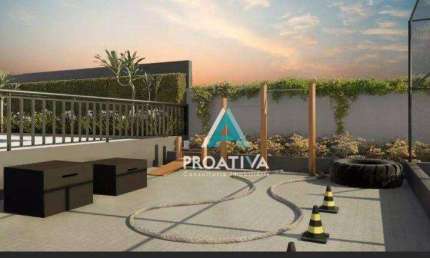 Apartamento com 2 dormitórios à venda, 62 m² - Campestre - Santo André/SP