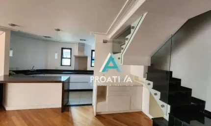 Apartamento duplex com 2 dormitórios à venda, 169 m² - jardim - santo andré/sp