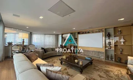 Apartamento com 4 dormitórios à venda, 380 m² - jardim - santo andré/sp