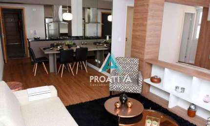 Apartamento com 3 dormitórios à venda, 82 m² por R$ 606.000,06 - Parque das Nações - Santo André/SP