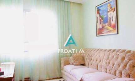 Apartamento à venda, 78 m² por R$ 474.000,00 - Vila Bastos - Santo André/SP