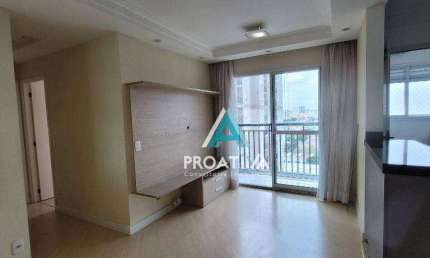 Apartamento com 2 dormitórios à venda, 50 m²- Vila Metalúrgica - Santo André/SP