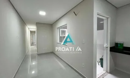 Apartamento com 3 dormitórios à venda, 75 m² por R$ 480.000,01 - Utinga - Santo André/SP