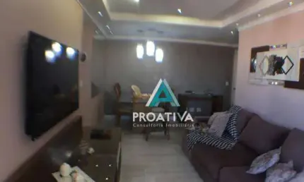 Apartamento com 3 dormitórios à venda, 72 m² por R$ 549.000,00 - Parque Jaçatuba - Santo André/SP