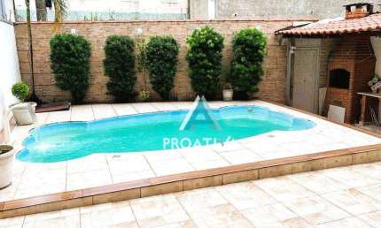Casa com 3 dormitórios à venda, 225 m² por - Vila Guarani - Santo André/SP