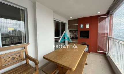 Apartamento com 3 dormitórios à venda, 115 m² - Vila Valparaíso - Santo André/SP