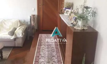 Apartamento com 3 dormitórios à venda, 127 m² - campestre - santo andré/sp