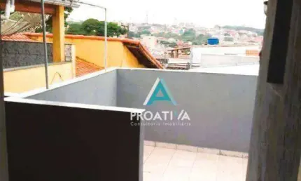 Casa com 2 dormitórios à venda, 122 m² - parque erasmo assunção - santo andré/sp