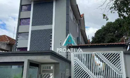 Sobrado com 2 dormitórios à venda, 100 m² - vila pires - santo andré/sp