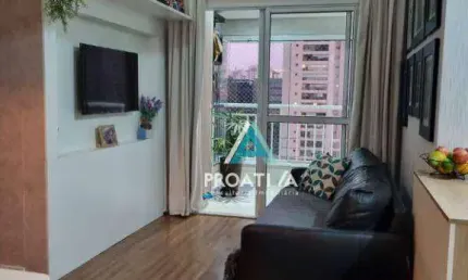 Apartamento com 2 dormitórios à venda, 77 m² - centro - são bernardo do campo/sp