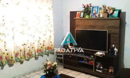 Sobrado com 2 dormitórios à venda, 131 m² - Vila Homero Thon - Santo André/SP