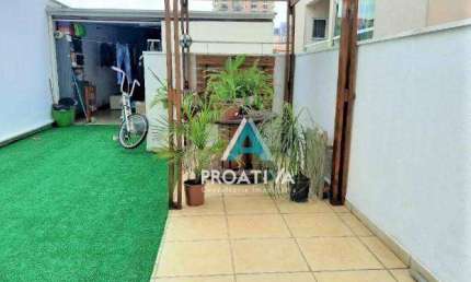 Cobertura com 3 dormitórios à venda, 160 m² - Parque das Nações - Santo André/SP