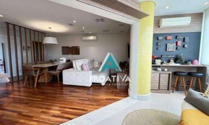 Apartamento com 3 dormitórios à venda, 160 m² - Vila Assunção - Santo André/SP