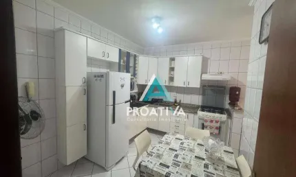 Apartamento com 2 dormitórios à venda, 68 m² por R$ 450.000,00 - Vila Valparaíso - Santo André/SP