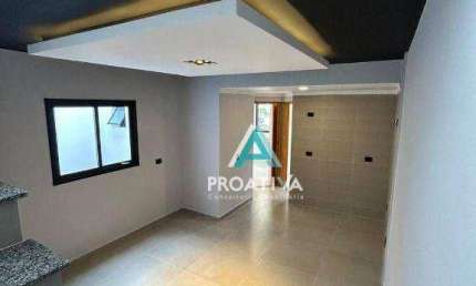 Cobertura com 2 dormitórios à venda, 87 m² - Vila Scarpelli - Santo André/SP