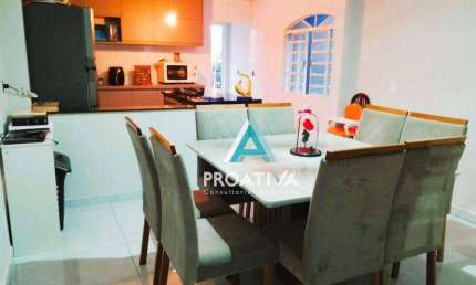 Sobrado com 3 dormitórios à venda, 201 m² - Jardim Las Vegas - Santo André/SP