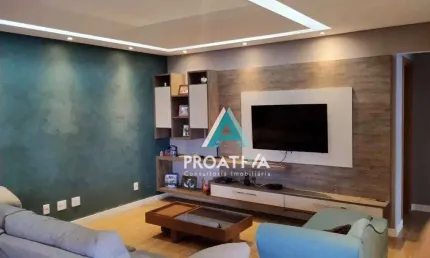 Apartamento com 3 dormitórios à venda, 126 m² por R$ 1.399.000,00 - Vila Gilda - Santo André/SP