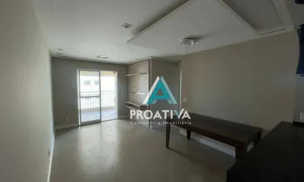 Apartamento com 3 dormitórios à venda, 77 m² - campestre - santo andré/sp
