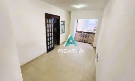 Apartamento com 2 dormitórios à venda, 68 m² por R$ 375.000,00 - Vila Homero Thon - Santo André/SP