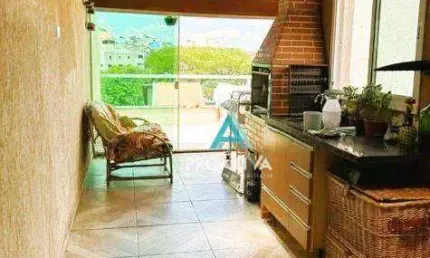 Cobertura à venda, 80 m² por r$ 385.000,00 - vila linda - santo andré/sp