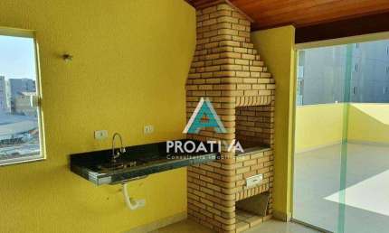 Cobertura à venda, 172 m² por R$ 940.000,00 - Campestre - Santo André/SP