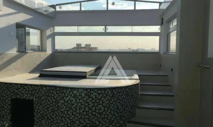 Cobertura com 3 dormitórios, 190 m² - venda ou aluguel - Campestre - Santo André/SP